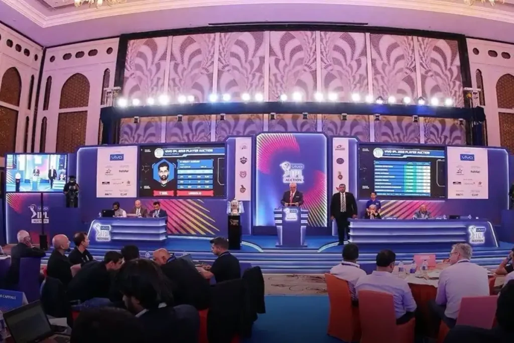 IPL Mega Auction Bidding War