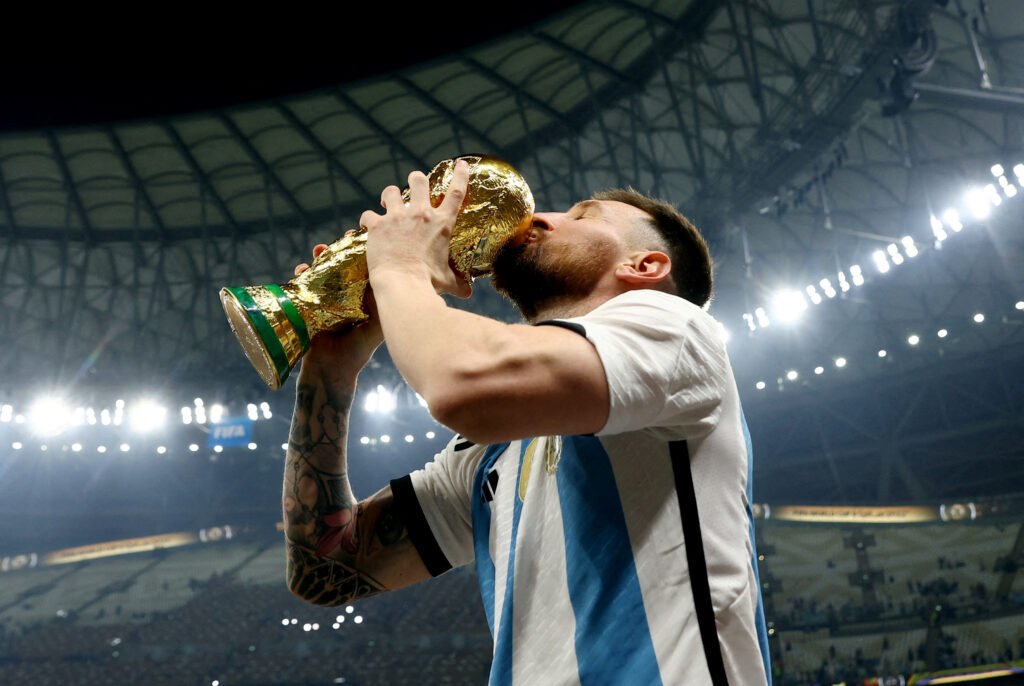 Lionel Messi Image via Reuters 1