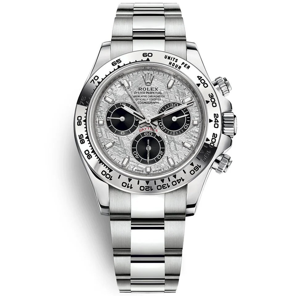 Rolex Daytona With A Meteorite Dial 116509 Image via Chrono24