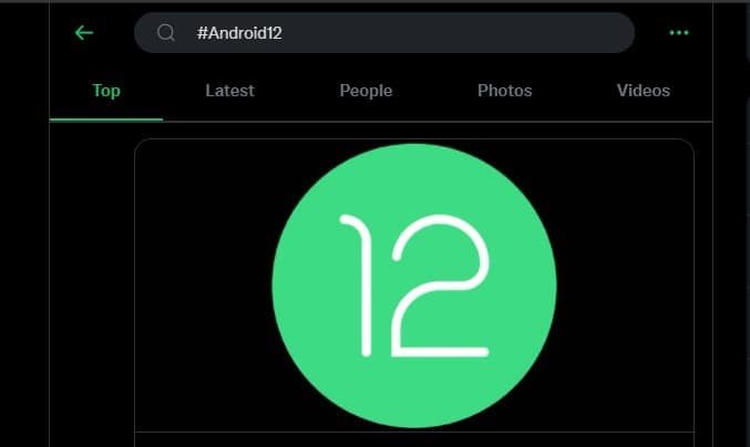 See how Twitter reacts to #Android12 I/O