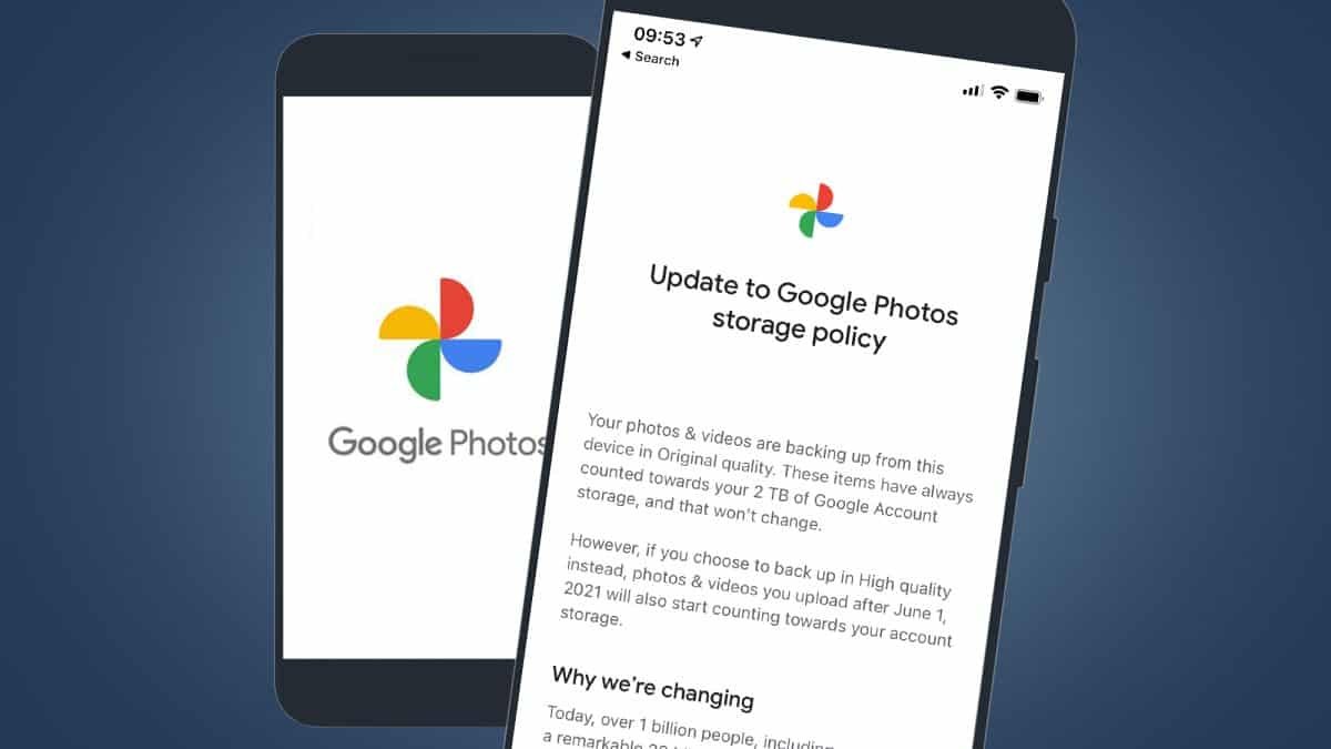 What did Google Photos do in their new policy?