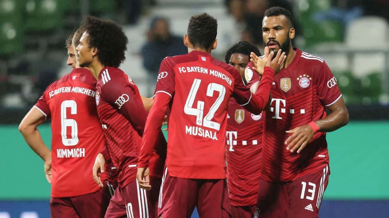 Bayern Munich smashes Bremer SV, by a score of 12-0