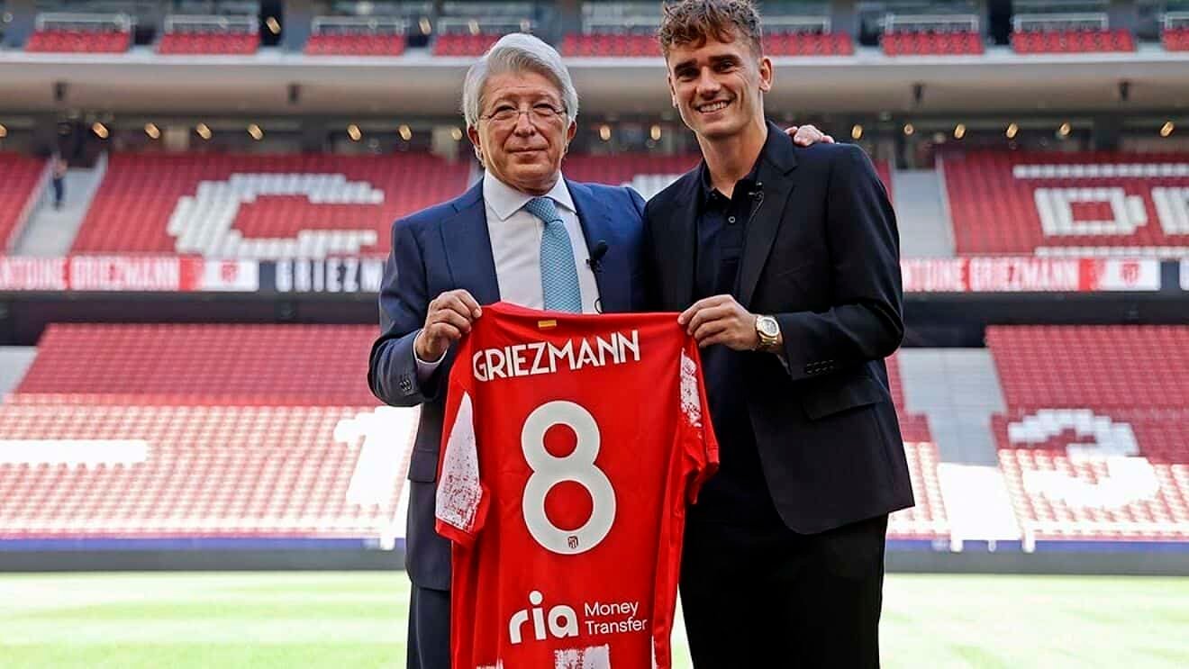 Griezmann makes his hair short to mark his new beginning at Atletico Madrid