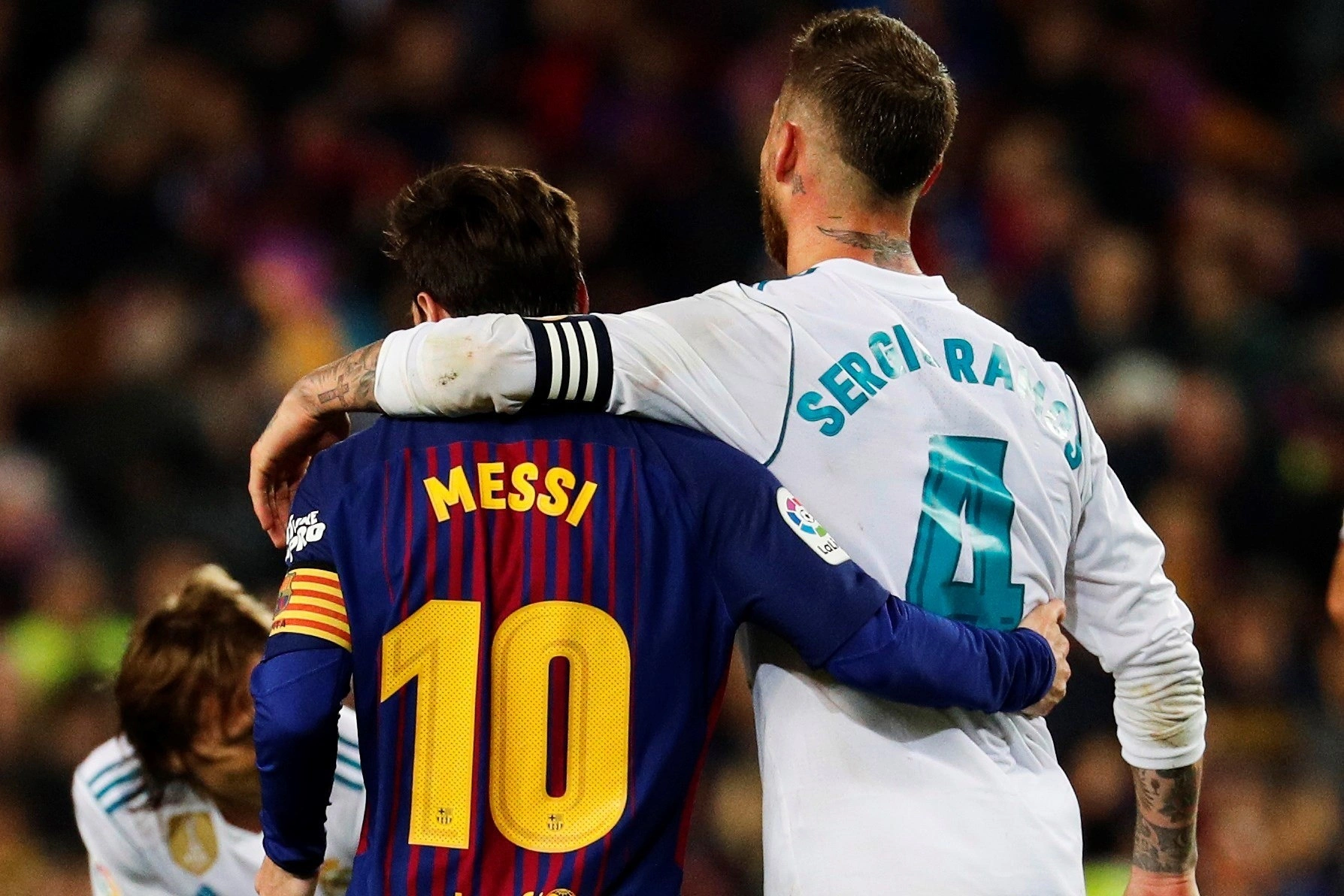 Messi: Sergio Ramos is a sight to behold as a partner