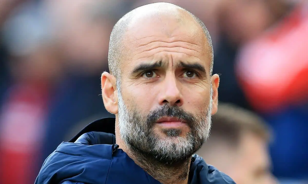 Guardiola is informed by the Manchester City forward that he wishes to join Barcelona