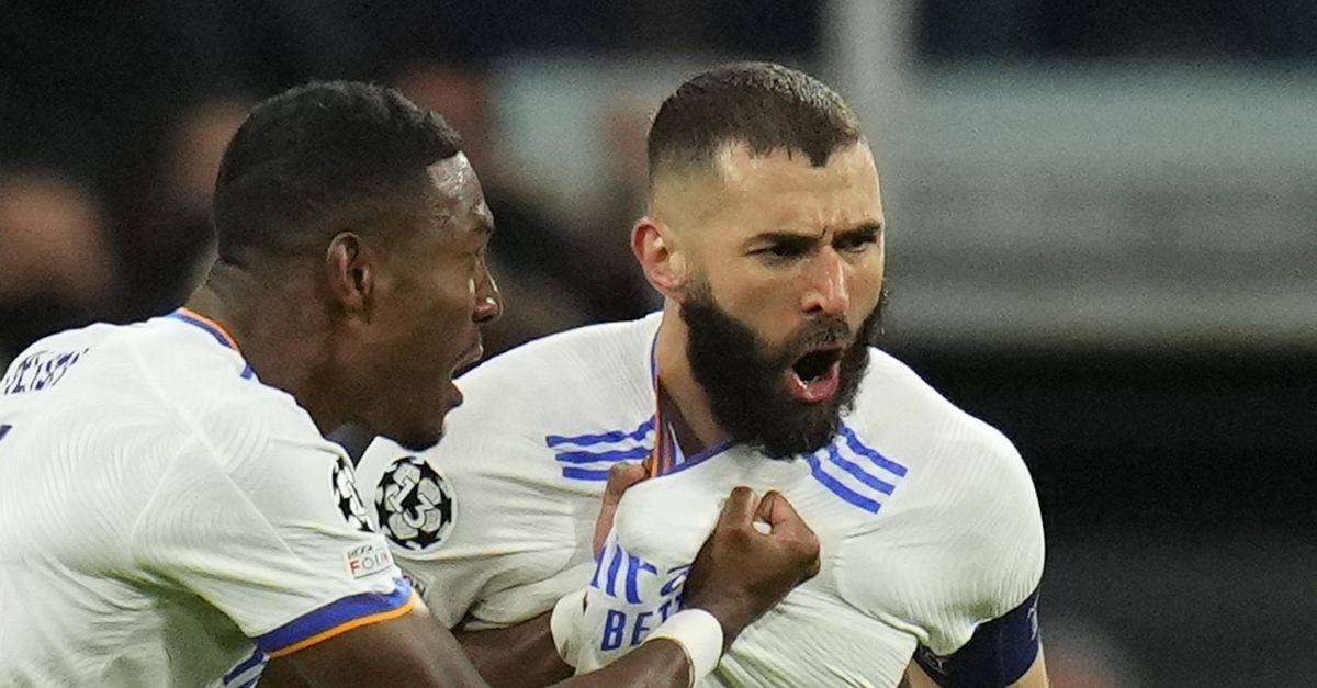 Karim Benzema becomes the oldest player to score a hat-trick in the Champions League
