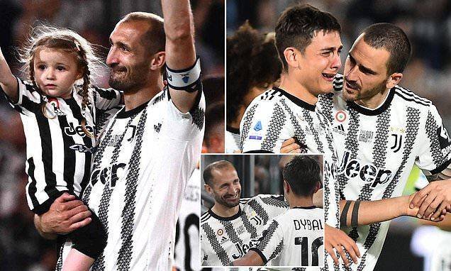 Giorgio Chiellini and Paulo Dybala Bids Farewell to Juventus, Arsenal Target Paulo was Left in Tears