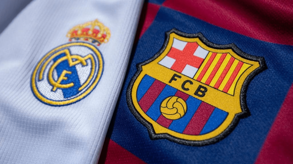 Real Madrid and Barcelona