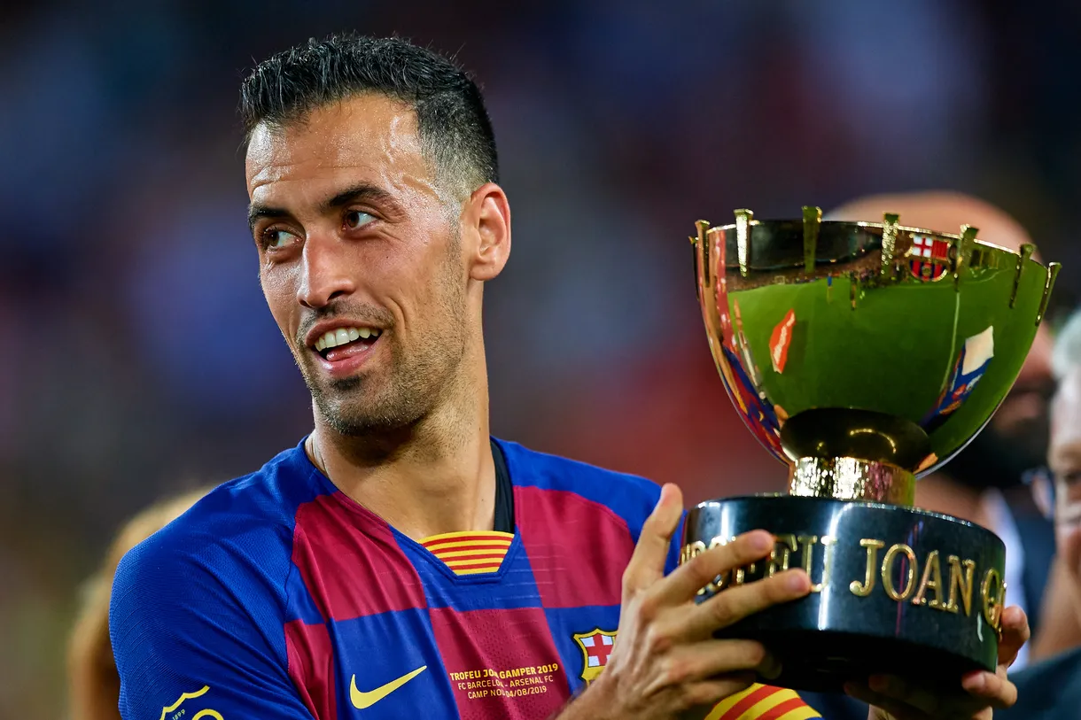 Sergio Busquets Joan Gamper Trophy