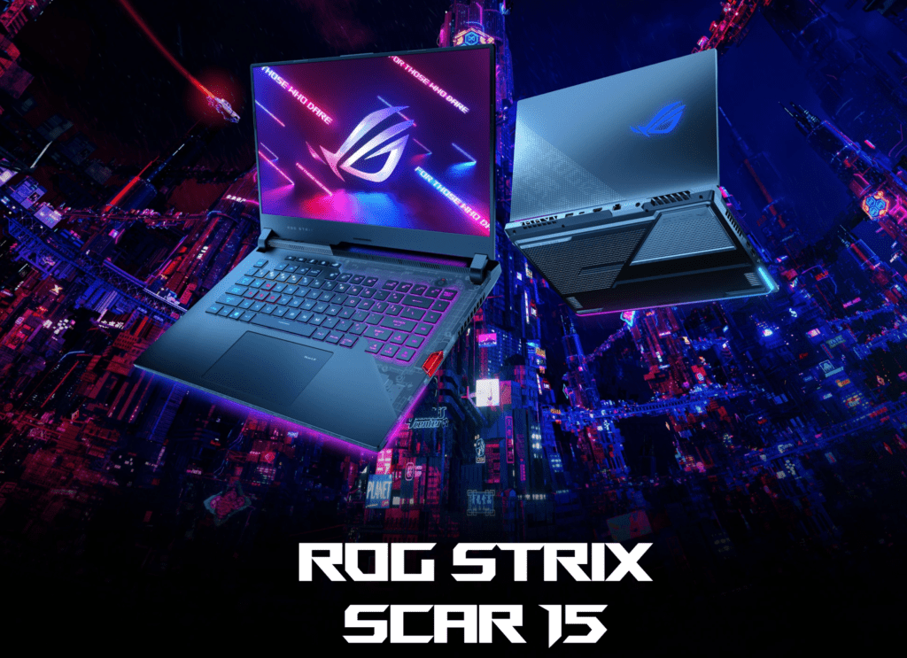 ASUS ROG STRIX SCAR 15 Laptop With AMD Ryzen 9 6900HX CPU NVIDIA GeForce RTX 3080 Ti GPU