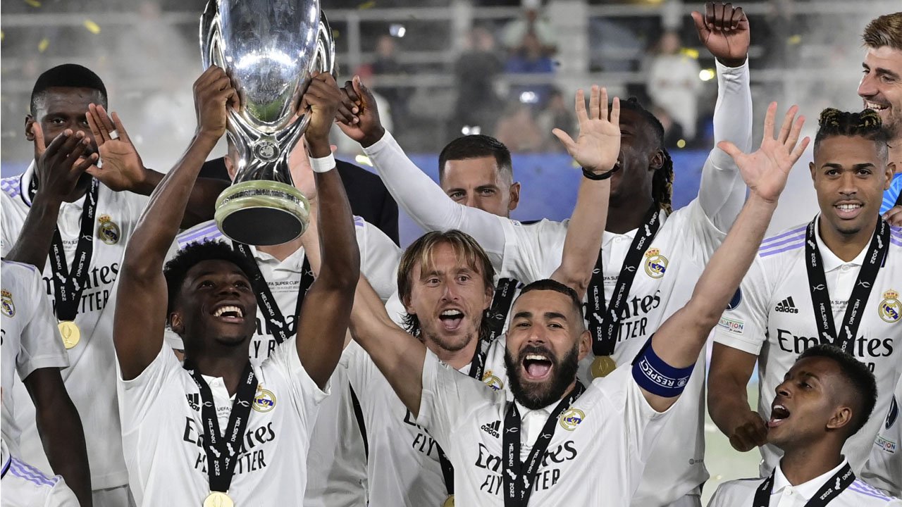 Real Madrid Achieves Wins the 5th Super Cup: The Duo Karim Benzema and Vinicius Jr. Achieves Top UEFA Awards