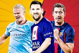 Can Messi's astronomical record be taken over by Erling Haaland and Robert Lewandowski