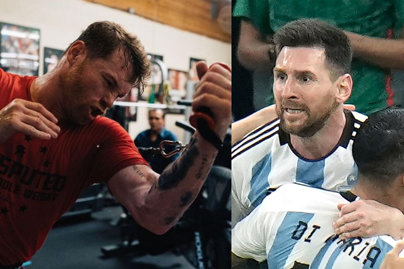 Canelo Alvarez threatens Lionel Messi after he 'stomps' the Mexican Jersey