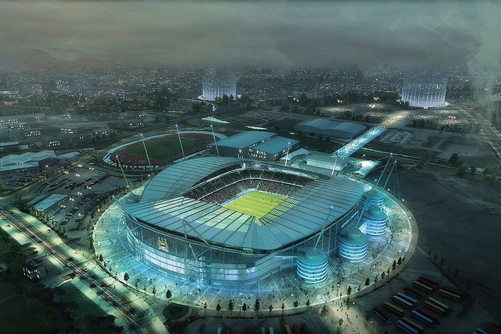 Manchester City unfolds new concept designs for 60,000 Etihad expansion