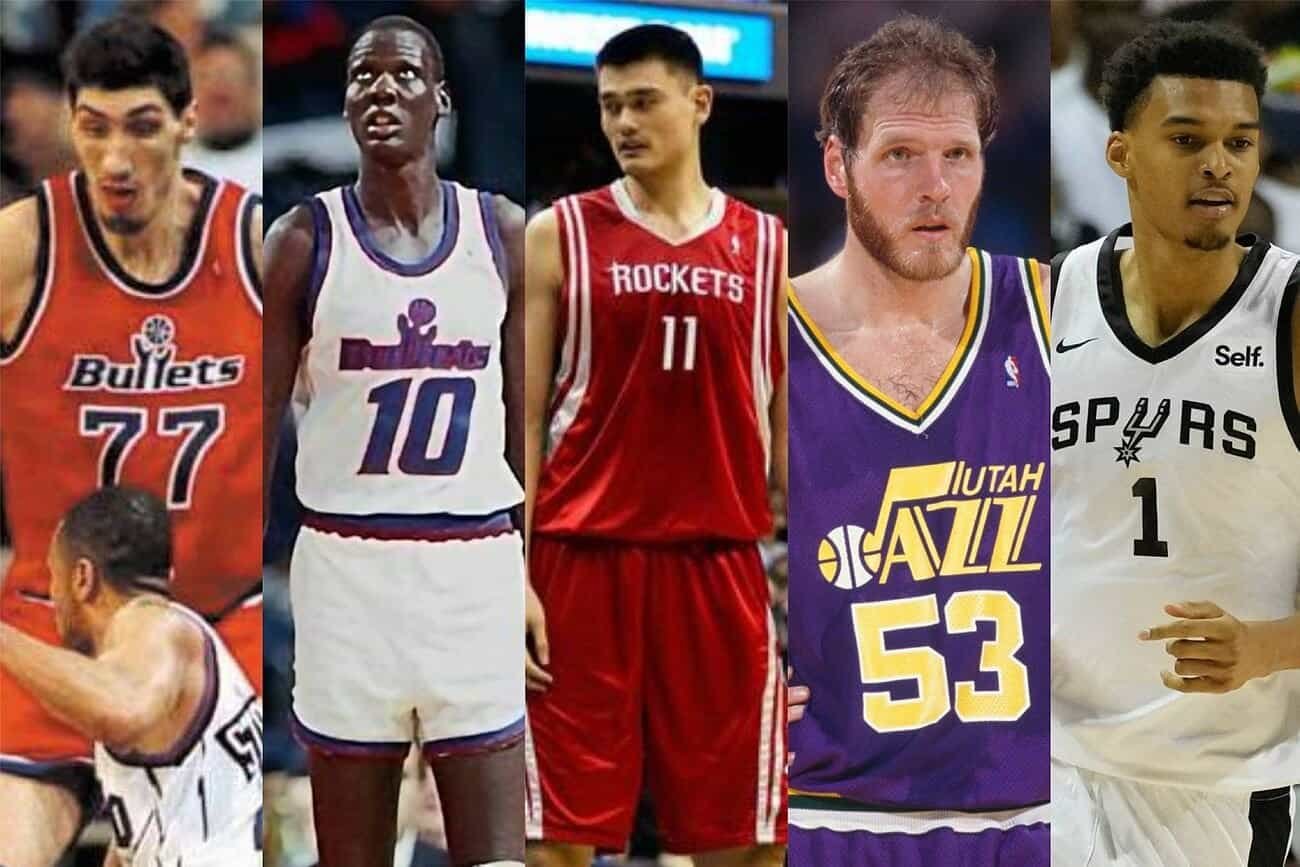 Check out the tallest players in NBA History