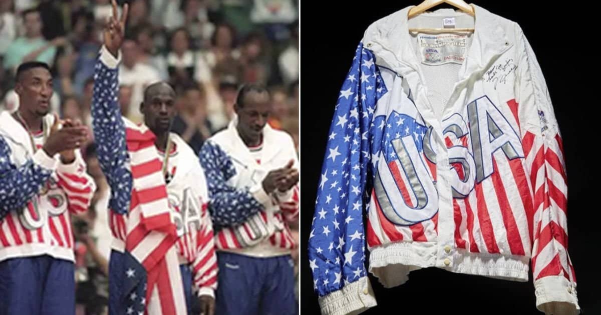 Michael Jordan's controversial Barcelona '92 jacket sells for1.5 million dollars