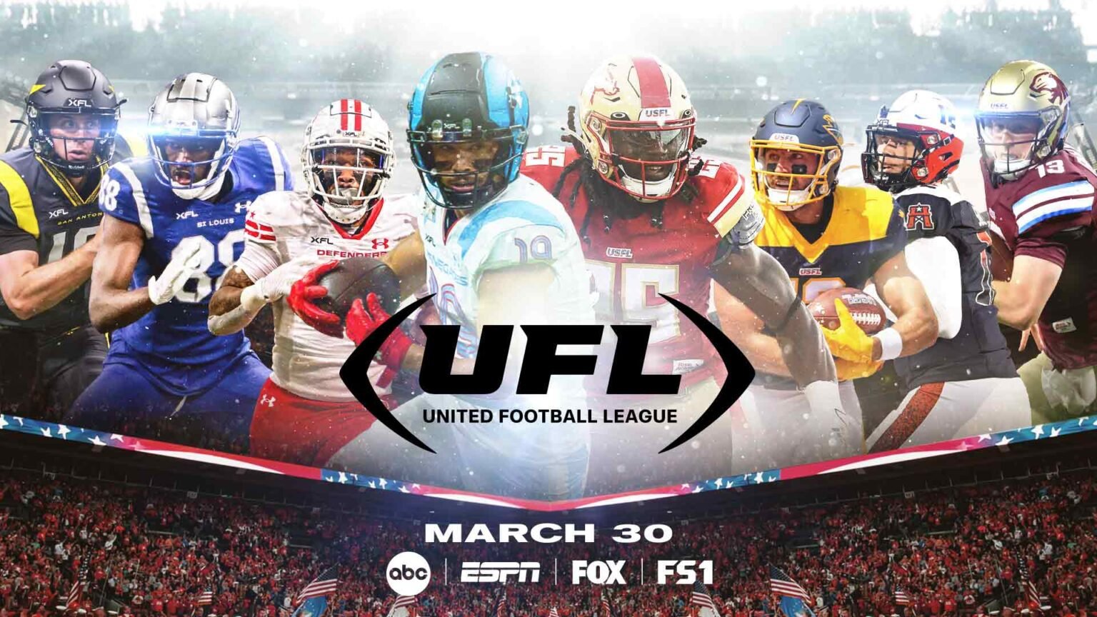 UFL Emerges as Spring Rival to NFL XFL and USFL Merge