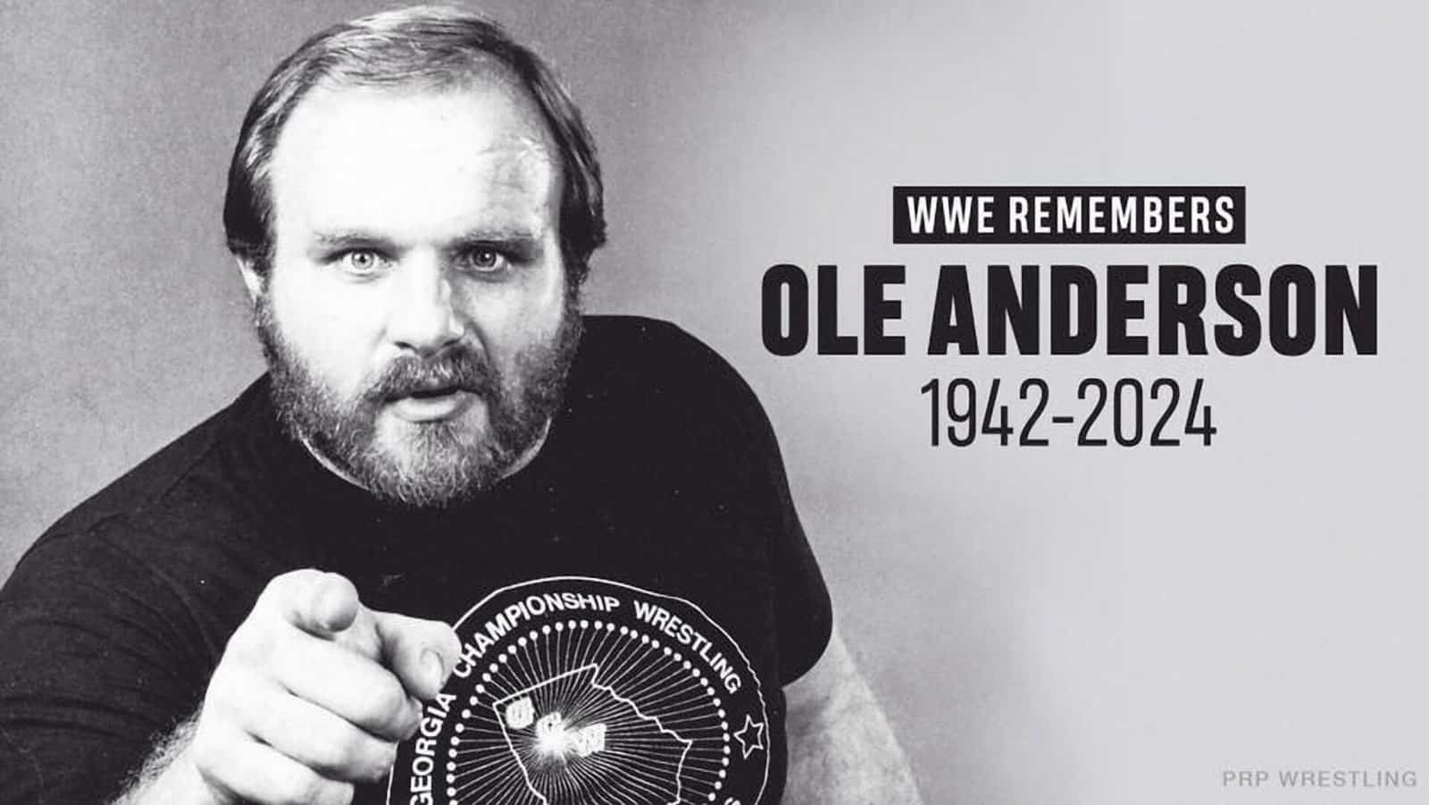 Ole Anderson, Image Credits- WWE Official Website