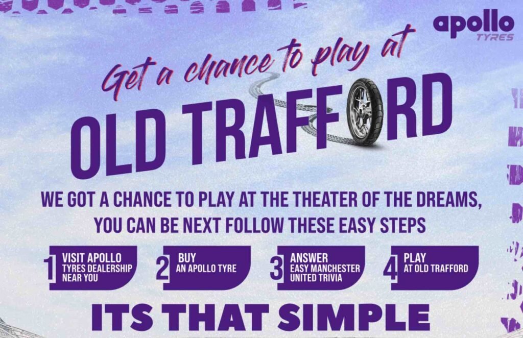 Apollo Tyres Road To Old Trafford 2024 Image Credits Official Website