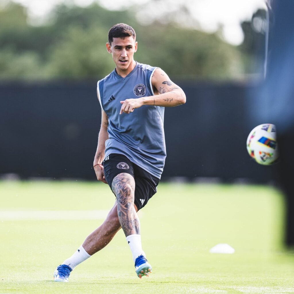 Matias Rojas In Training Image Credits Inter Miami CF