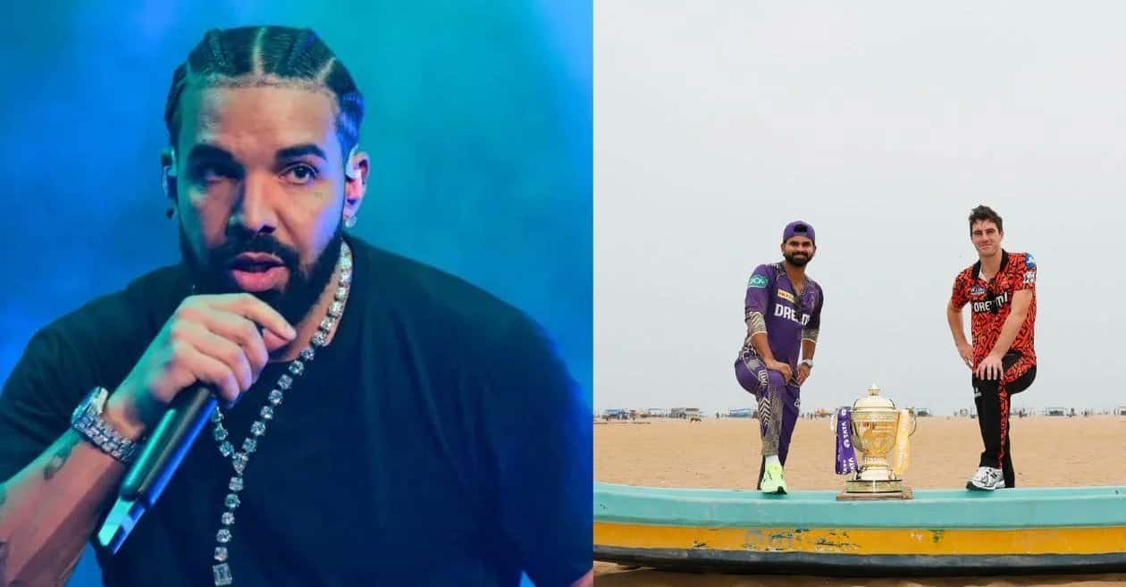 Famous Rapper Drake - IPL 2024 KKR vs SRH