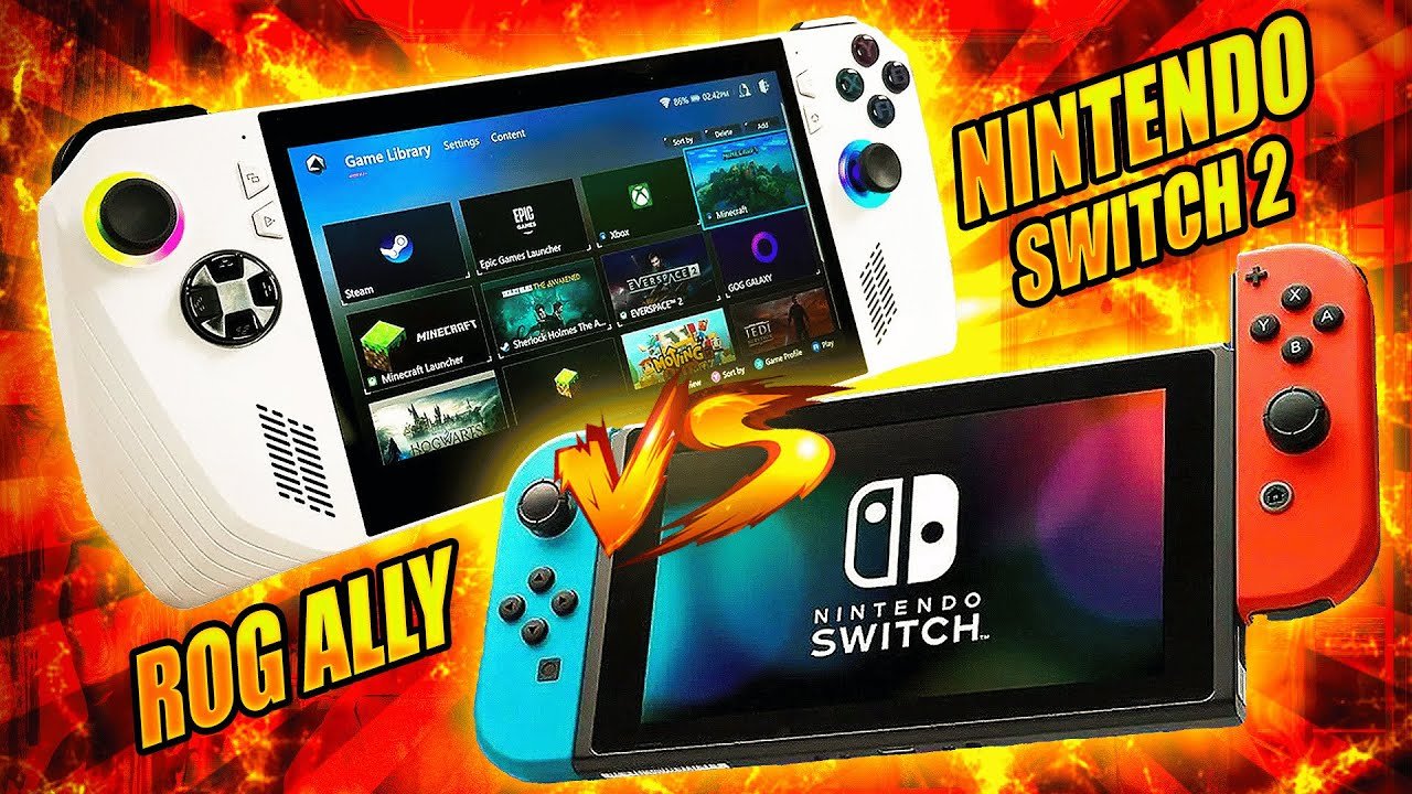 Nintendo Switch 2 vs ASUS ROG Ally X: The Battle for Handheld Supremacy