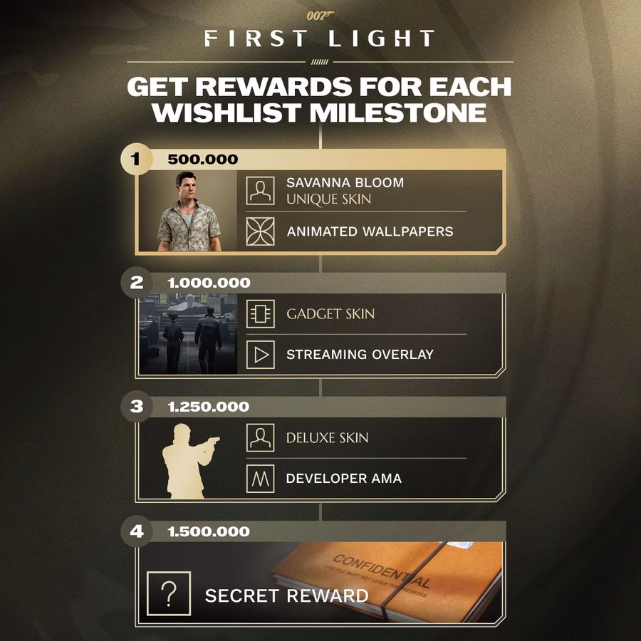 007 First Light Breaks 500K Steam Wishlists Record 2 007 First Light 3 1