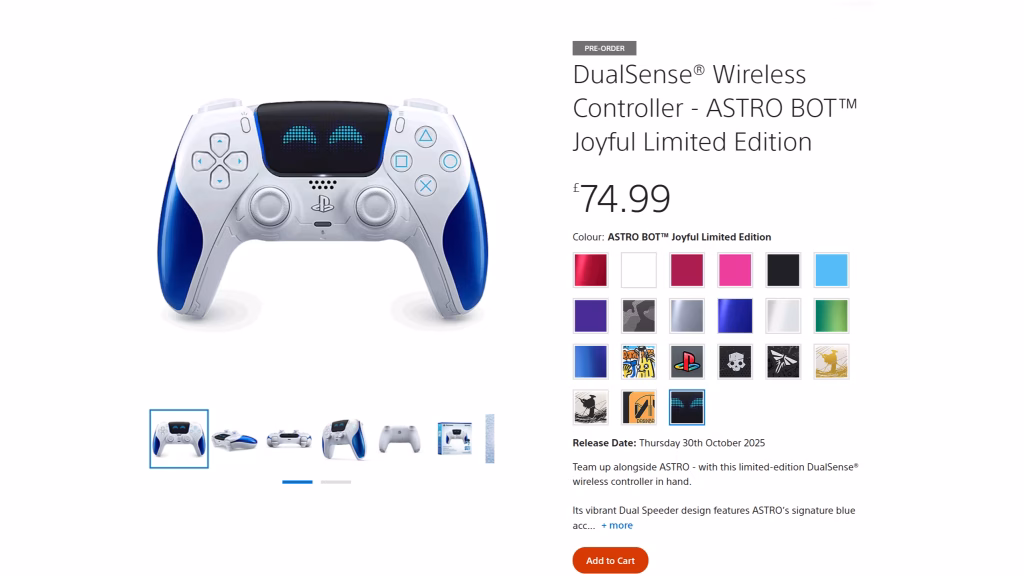 Astro Bot Joyful DualSense 3 1