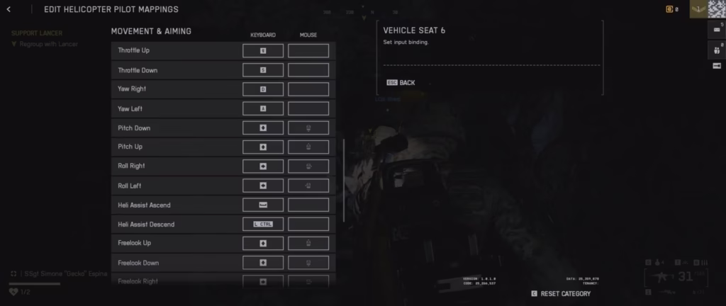 Battlefield 6 Keybinds 3 1