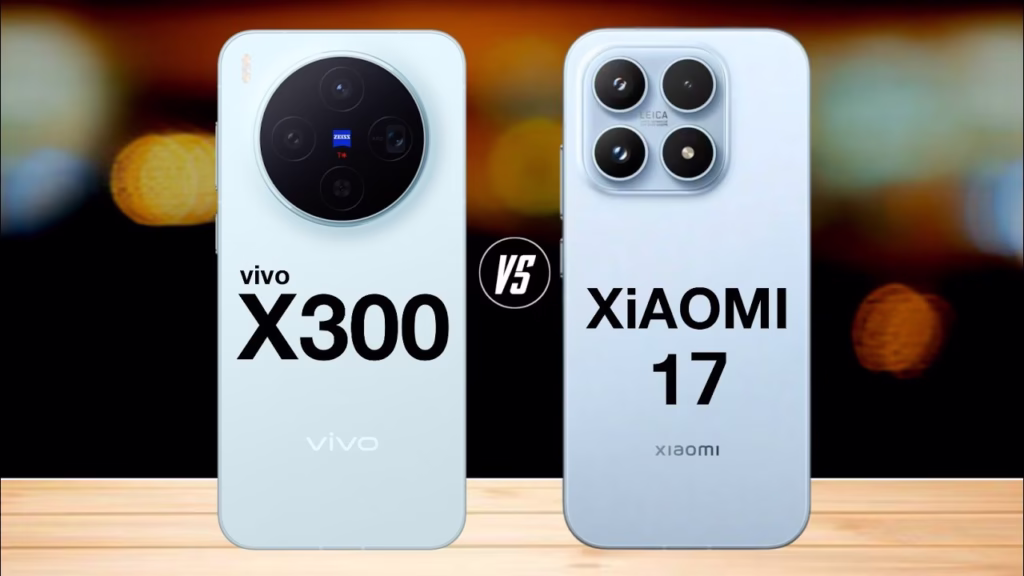 Vivo X300 vs Xiaomi 17 1 1