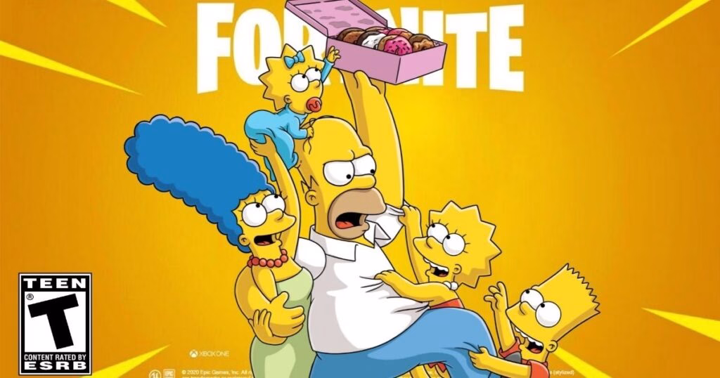 Fortnite Simpsons 3 1